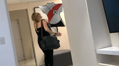 Foto de la mujer de Marcelo Gallardo.