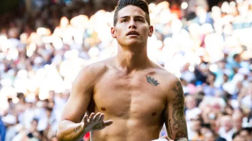 James Rodríguez no se ha tapado el tatuaje que tiene de Daniela Ospina
