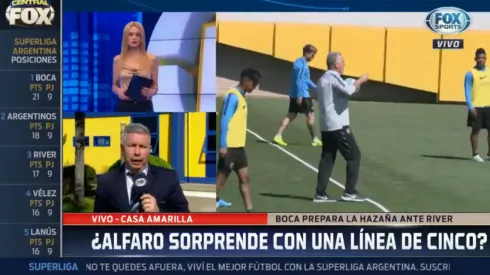 Nada de sorpresas: Alfaro iría con suplentes y línea de cinco para enfrentar a Racing