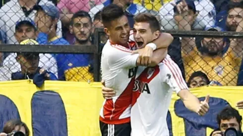 Foto de los hinchas de River.