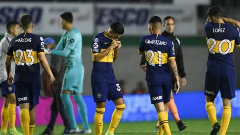 Foto de los jugadores de Boca.