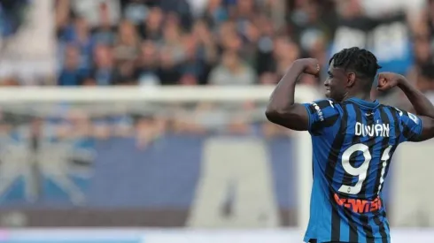 Duván Zapata, jugador del Atalanta de Italia.