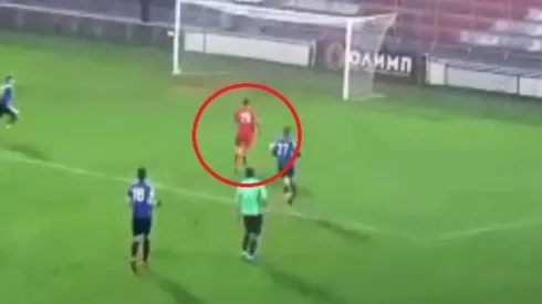 Nadie puede entender lo que hizo el delantero.