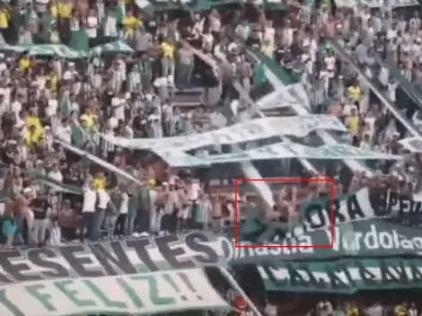 Video: 4 hinchas de Nacional cayeron al vacío en la tribuna sur del Atanasio Girardot
