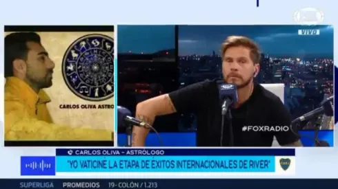 Carlos Oliva se encuentra trabajando en Boca.