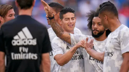 Foto de James Rodríguez, jugador de Real Madrid.