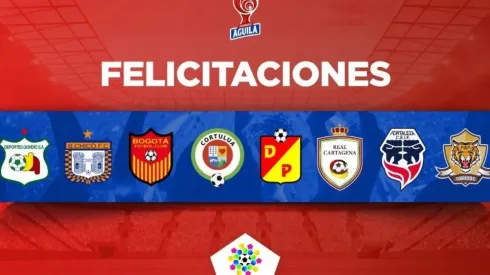 Clasificados Torneo Águila