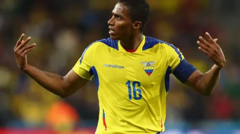 Antonio Valencia en la Selección Ecuador.