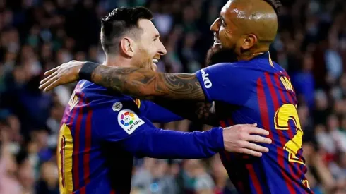 Arturo Vidal felicitó a Messi por la Bota de Oro con el mejor apodo