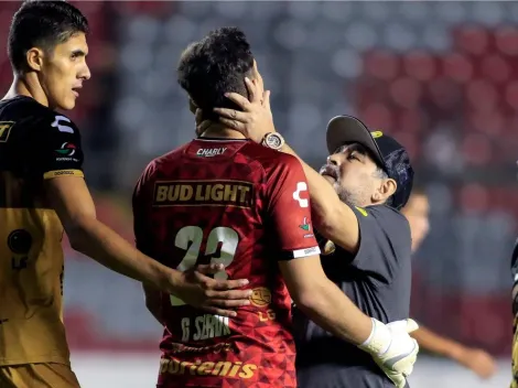 Diego Maradona pidió disculpas por la inmadurez de Gaspar Servio