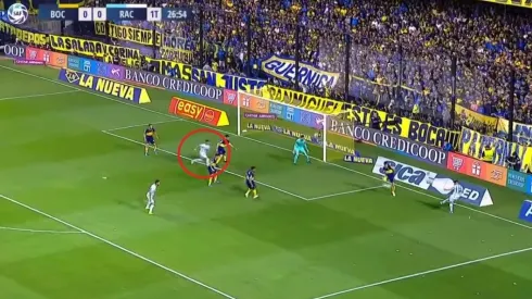 Centro atrás y gol de Zaracho.