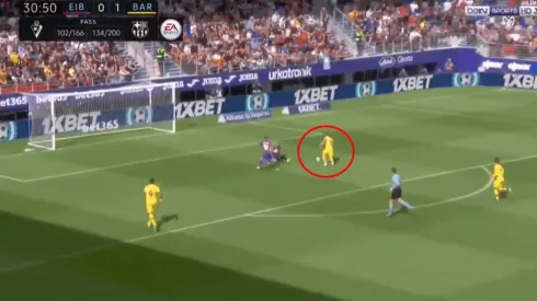 Foto captura de Lionel Messi.