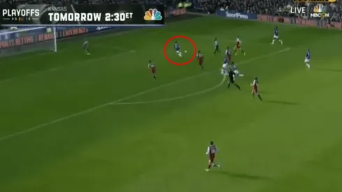 Foto captura del momento donde se frena.