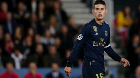 James Rodríguez, jugador del Real Madrid.