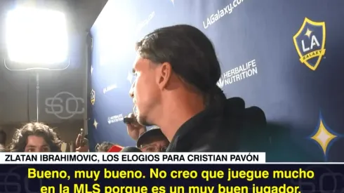 Zlatan Ibrahimovic luego de la eliminación de su equipo.