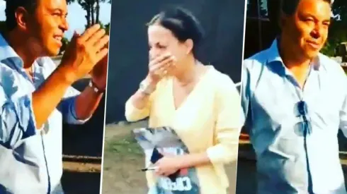 Lo vio a Gallardo, quebró en llanto y la reacción del Muñeco es todo lo que está bien