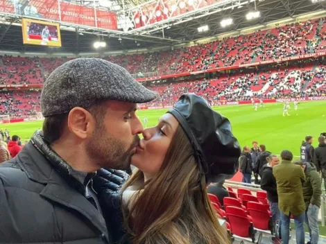 Lina Tejeiro fue al clásico holandés con Capuozzo y derritió a todos de amor en Instagram