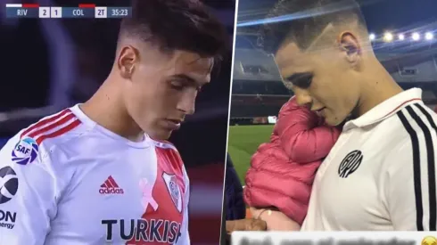El trolleo de la novia de Martínez Quarta al jugador de River por su gol en contra ante Colón