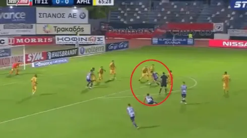 El golazo de un ex América en la Liga de Grecia