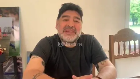 Maradona en Instagram: "Yo le digo a todos que no voy a dejar nada. Voy a donarlo todo"