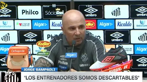 Sampaoli: "Los entrenadores somos descartables todo el tiempo"