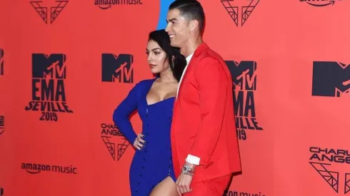 Foto de Cristiano Ronaldo y Georgina Rodríguez.