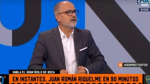 Foto del periodista en Fox Sports.