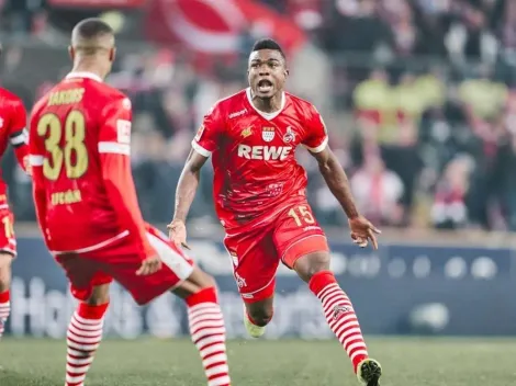 El gol del colombiano Jhon Córdoba no le alcanzó a Colonia, que cayó ante Hoffenheim