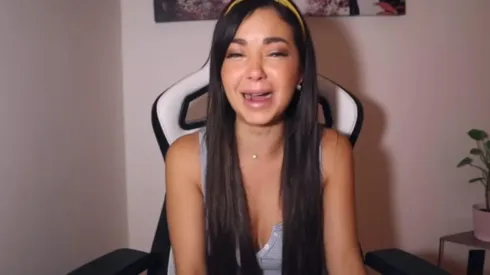 Foto de Caeli en pleno video.