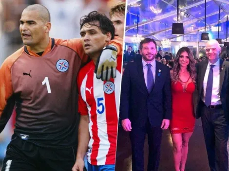 Chilavert vio una foto de Pipino Cuevas y lo mandó al frente: "Cuando estás conmigo decís..."