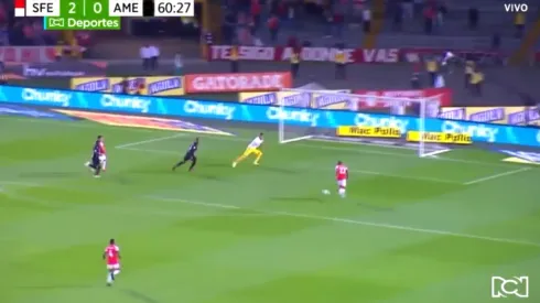 Contragolpe letal: un ataque de América terminó en el 2-0 de Santa Fe en El Campín