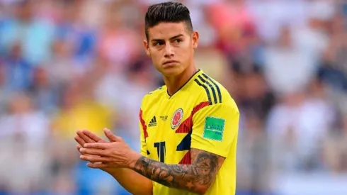 James volverá a jugar con Colombia.