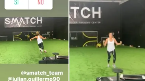 Daniel Ospina en sus últimas historias de Instagram.