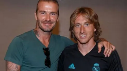 Beckham tienta a Modric con la MLS y preocupa al Real Madrid