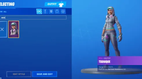 ¡Por fin! Fortnite añade una barra de búsqueda para encontrar tu skin favorita