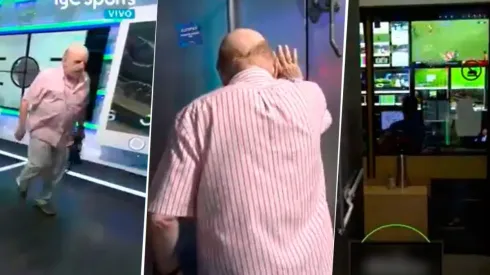 Pagani intentó irse del programa ¡y no podía abrir la puerta!