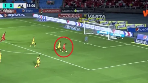 Otro golazo: Duván Vergara repitió con una definición de Play Station