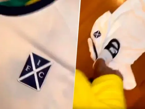Brian Fernández agarró una camiseta de Independiente y explicó lo que hay que hacer con ella