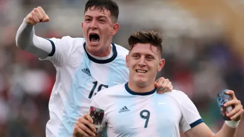 Adolfo Gaich en la Selección Argentina.