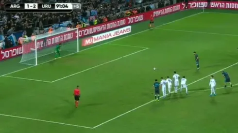 El penal de Lionel Messi