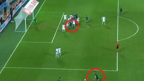 El empate parcial de Argentina.