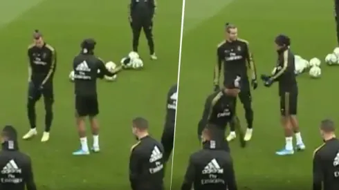 Video: el trolleo de Mariano a Bale luego de perder una pelota
