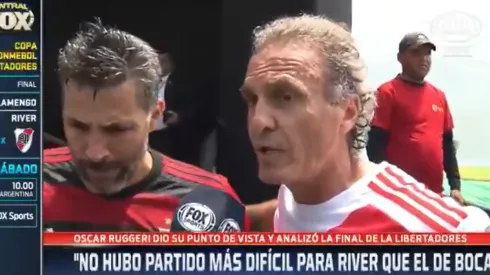 Ruggeri: "El partido más difícil que tuvo River fue la final con Boca"