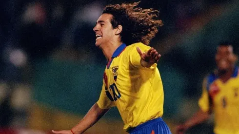 Ariel Graziani en la Selección Ecuador.