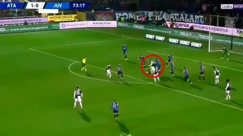 Higuaín metió una media vuelta furiosa para el 1 a 1 de la Juventus ante Atalanta
