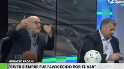 Pagani: "River siempre fue favorecido por el VAR"