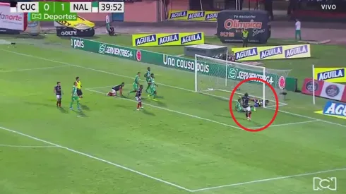 ¿Entró o no? Polémica jugada en Cúcuta que terminó favoreciendo a Nacional