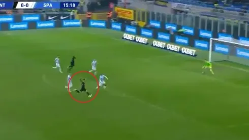 Lautaro nos engañó a todos, la cruzó y metió un golazo