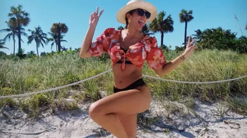 Ya llegó el posteo de Daniela Ospina en Modo Navideño