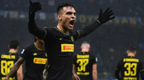 Lautaro anotó un doblete y fue la figura del partido.